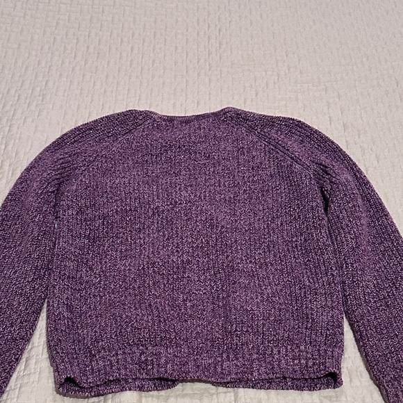 Gymboree Purple Zip Up Sweatshirt - Picture 3 of 3